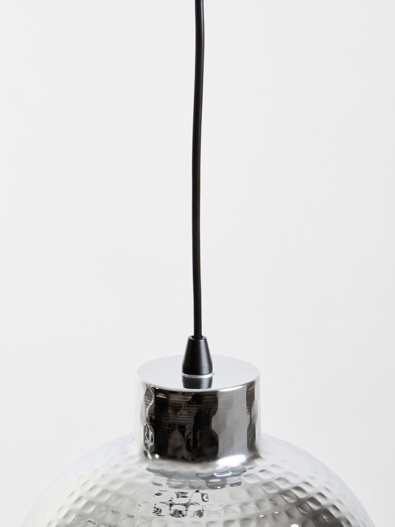 Chrome Finish Iron Pendant Light | New Foundry
