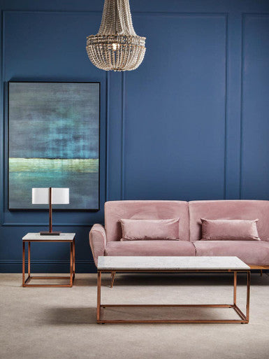 Copper Finish Table Lamp | Lilian