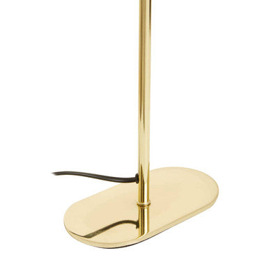 Shiny Brass Table Lamp | Lilian