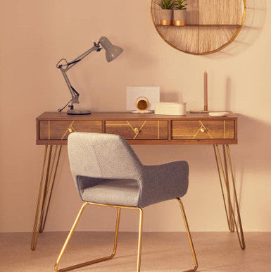 Studio Matte Grey Metal Lamp | Payton