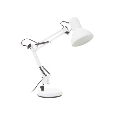 Studio Matte White Metal Lamp | Payton