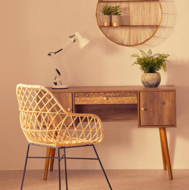 Studio Matte White Metal Lamp | Payton