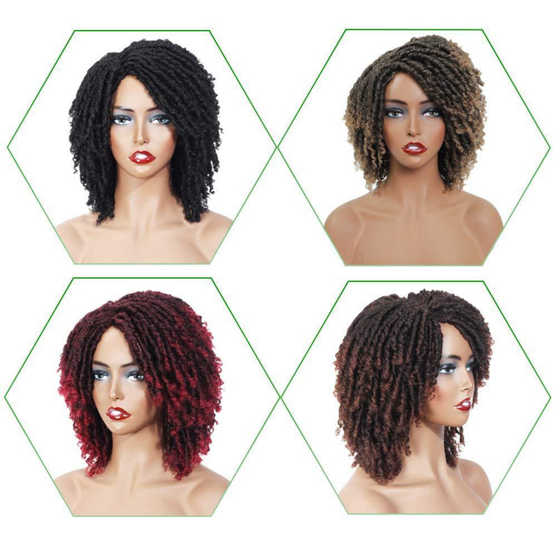 Braided Faux Locs Wig - Dreadlock Style