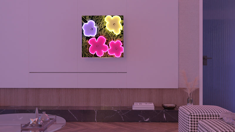 YELLOWPOP ANDY WARHOL FLOWERS