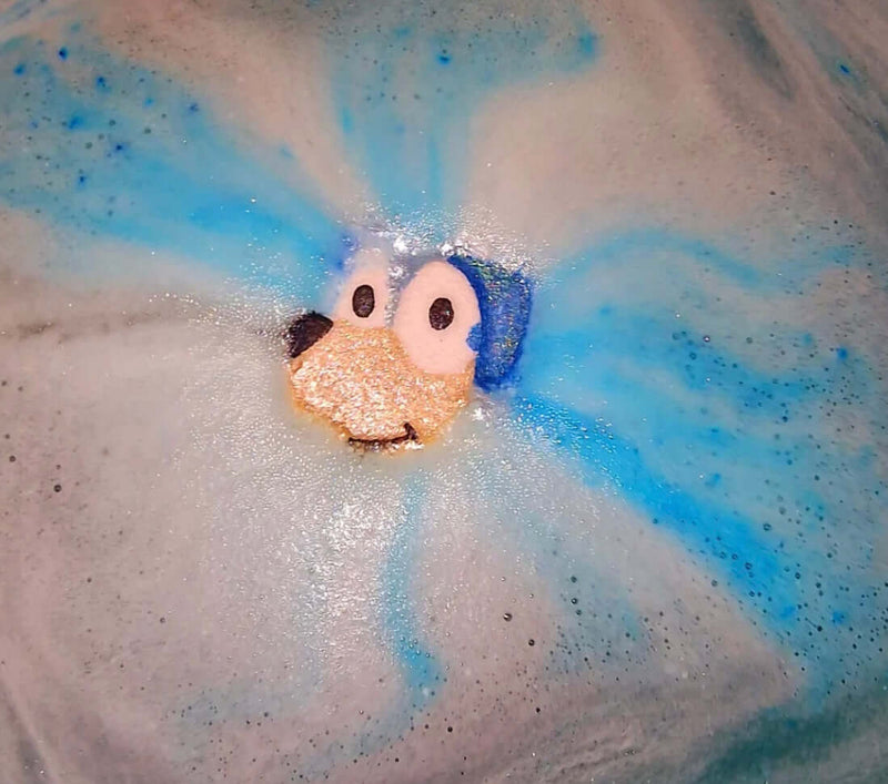 Blue Dog Bath Bomb