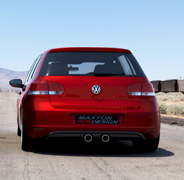 Maxton Design - REAR VALANCE VW GOLF V R32 LOOK FOR VW GOLF VI