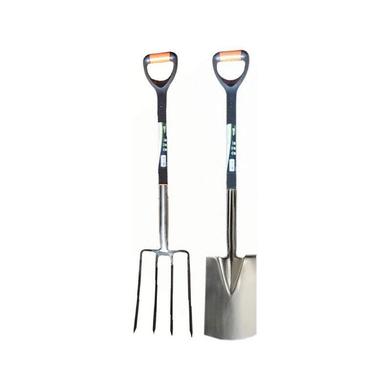 Metal Garden Spade & Fork