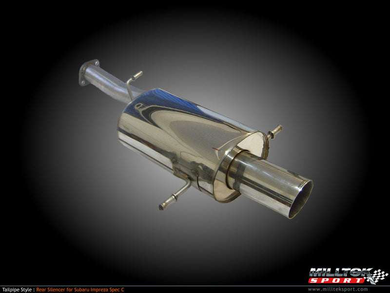 Milltek Sport - Subaru Impreza 2.0 Turbo WRX and STi 01-05 - Cat-back Exhaust