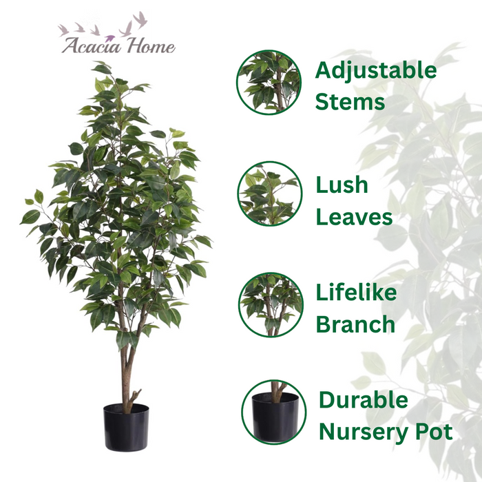 125CM ARTIFICIAL FICUS TREE