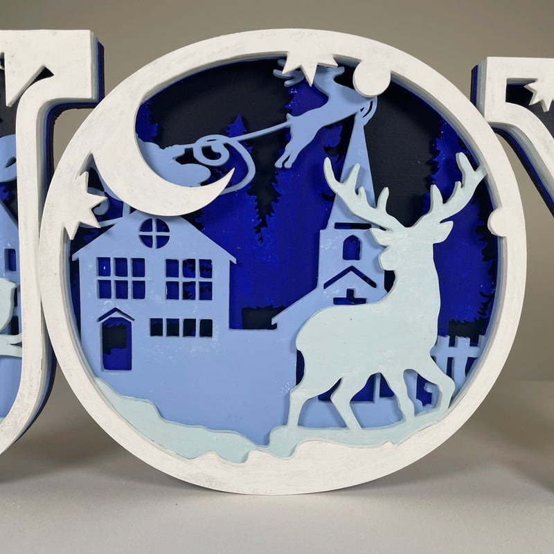 Joy Sign - Handmade Ornament