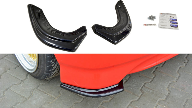 Maxton Design - REAR SIDE SPLITTERS HONDA JAZZ MK1