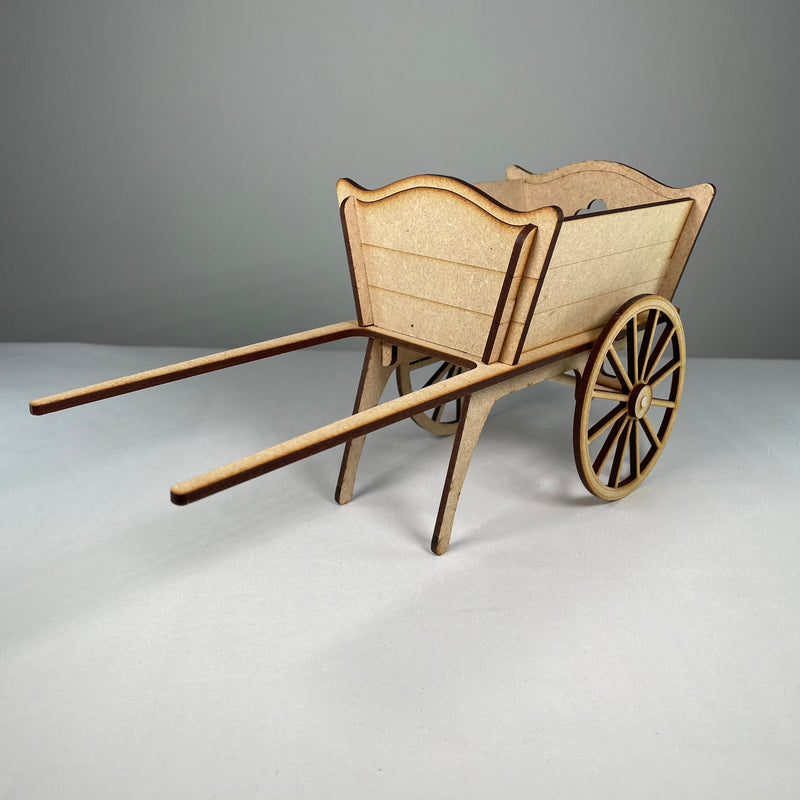 Cart Planter - Flatpack Model Kit