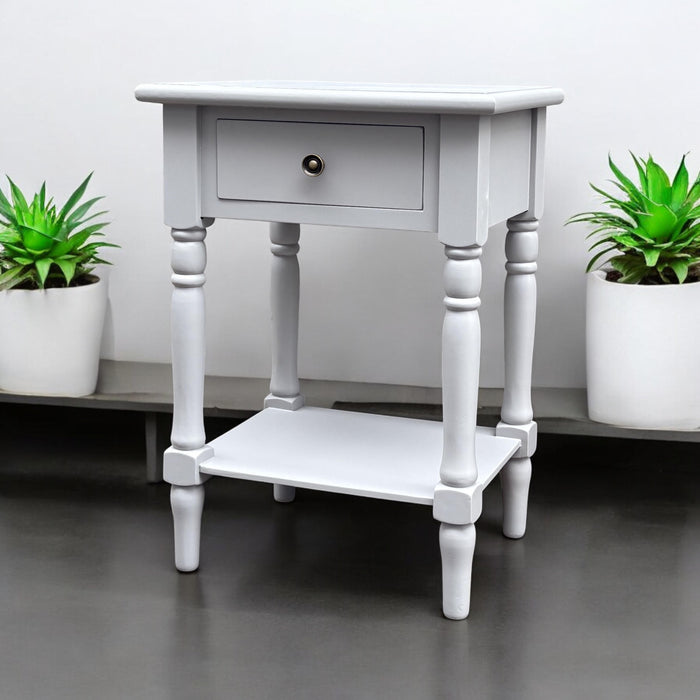 65CM 1 DRAWER SIDE TABLE