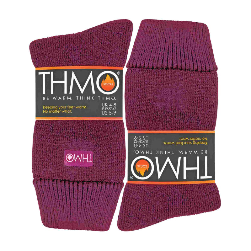 Ladies Thick Winter Thermal Socks with Seamless Toe (Multipack Options)