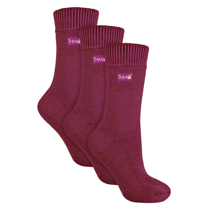 Ladies Thick Winter Thermal Socks with Seamless Toe (Multipack Options)
