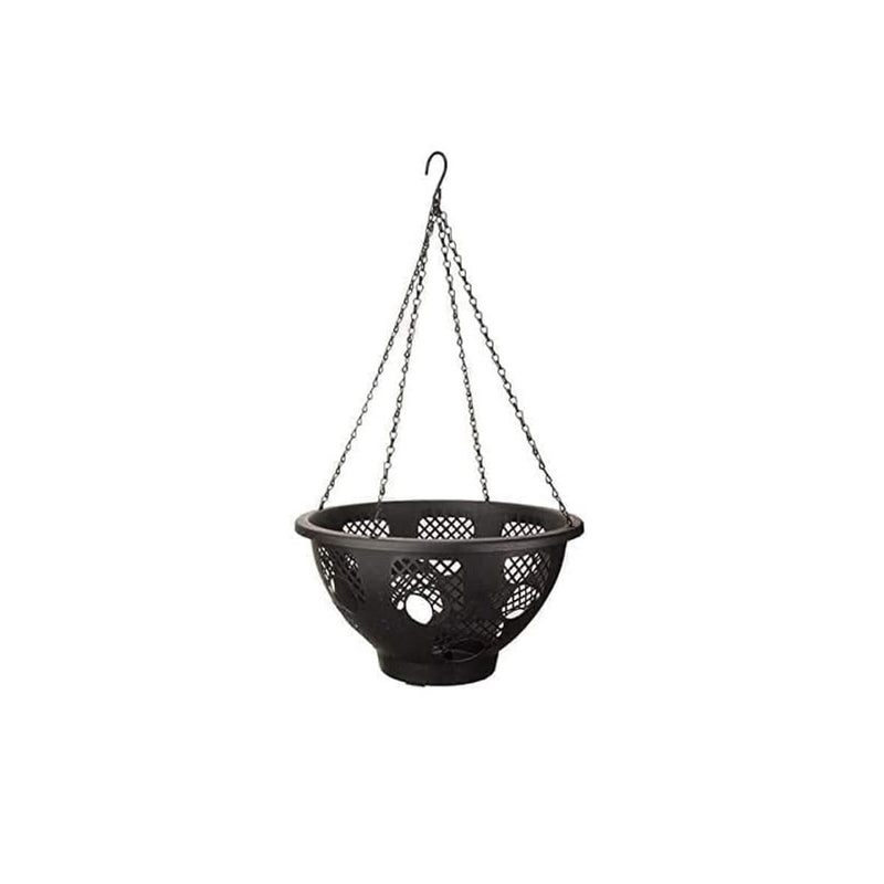 FlowerPro 15" Decorative Artificial Hanging Garden Basket