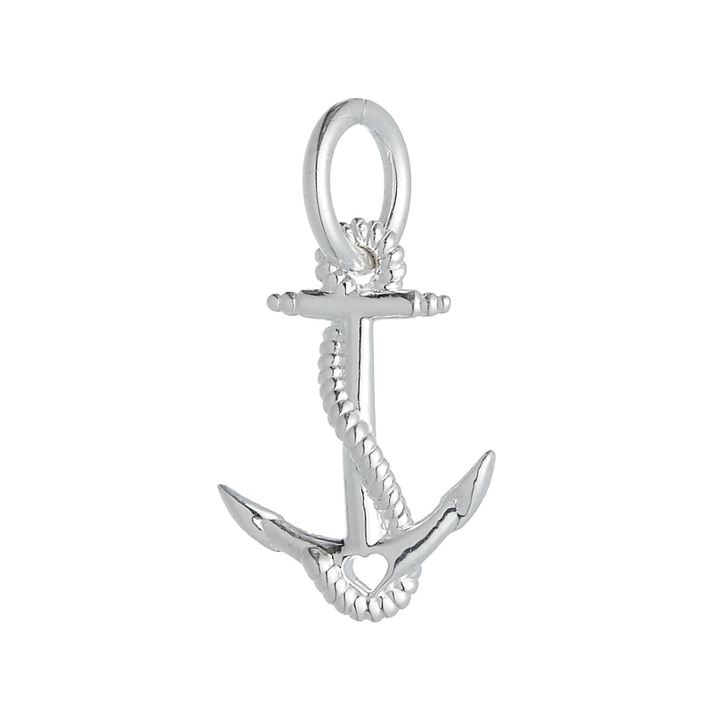 Anchor Silver Charm