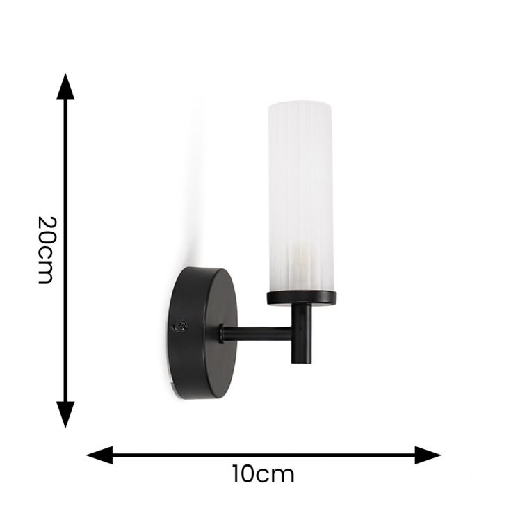 Black Wall Lights Matt LED