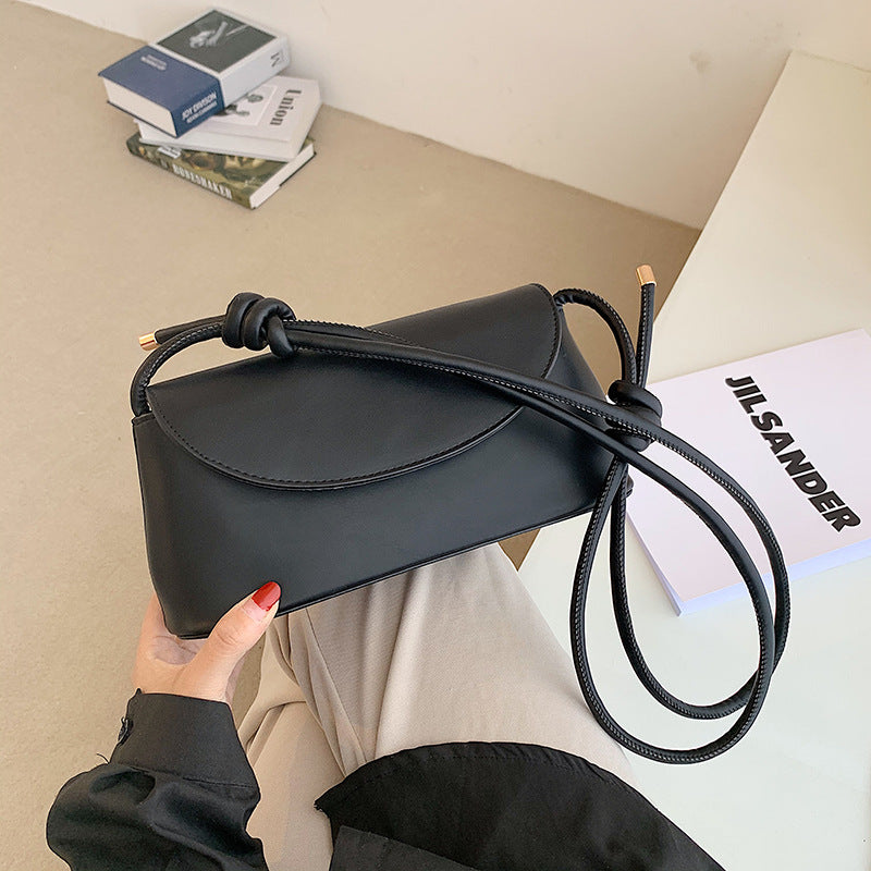French underarm PU texture niche design bag