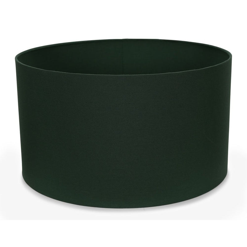 Large Drum Shade in Forest Green