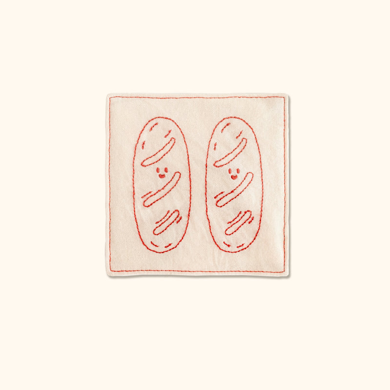 Daily White | Tea Towel & Coaster