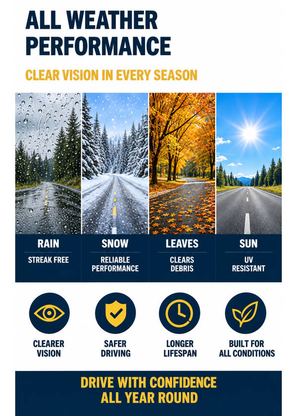 Peugeot 2008 Estate Front & Rear Wiper Blades | Nov 2019 onwards
