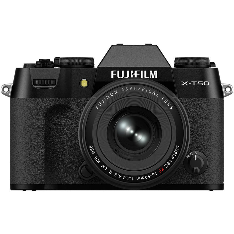 Fujifilm X-T50 Mirrorless Digital Camera - Black