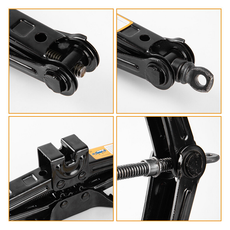 2.5T Scissor Jack + Extendable Wheel Wrench Brace Socket Car Van Tire Hand Tool
