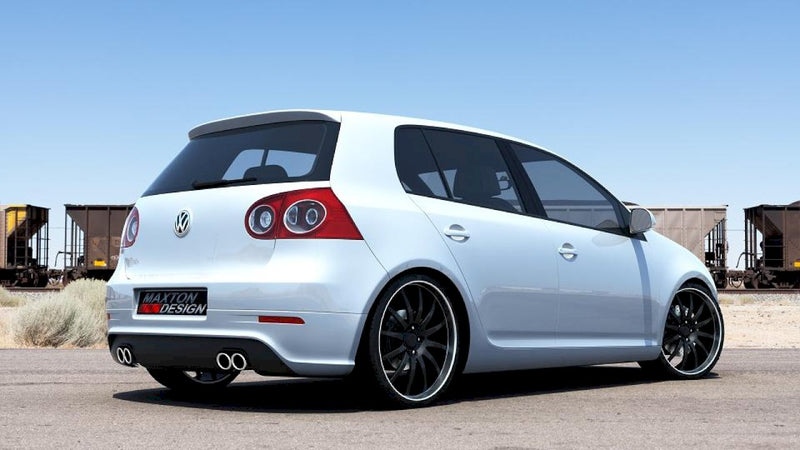 Maxton Design - REAR VALANCE VW GOLF V R32 (WITH 2 EXHAUST HOLES)