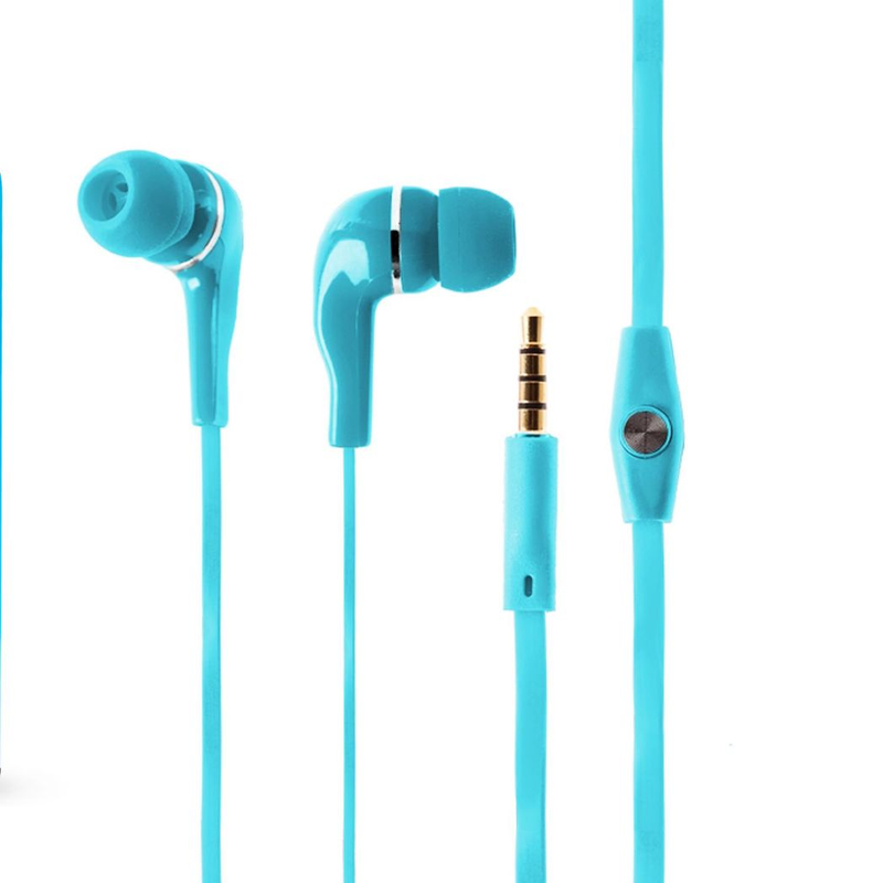 XS20 Mobile Bud Earphones with Mic Blue