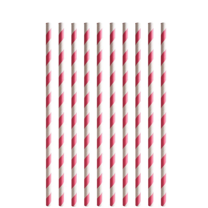 Party Supplies Disposable Tableware Paper Pallet Paper Cup Tissue Straw