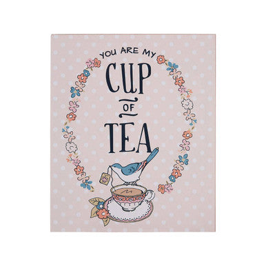 Cup of Tea Wall Plaque | Pretty Things