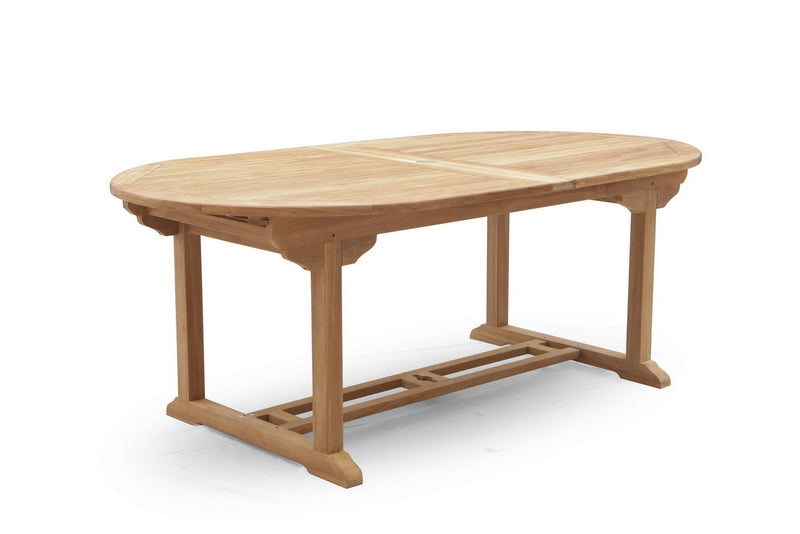 210CM OVAL EXTENDING TABLE