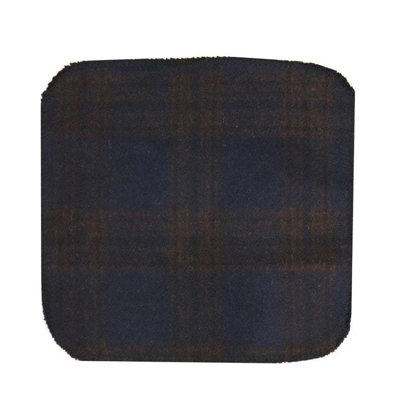 281 - Men's Herringbone Tweed Wool Tie & Hankerchief 2"