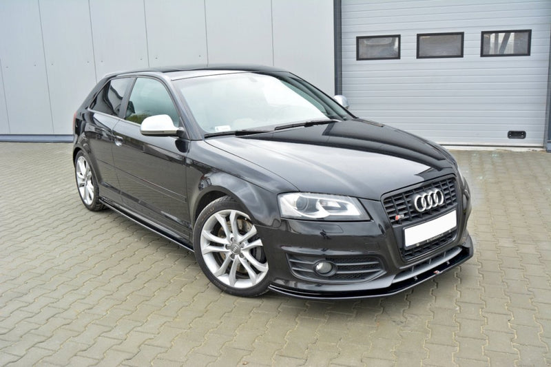 Maxton Design - FRONT SPLITTER V.2 AUDI S3 8P (FACELIFT MODEL) 2009-2013