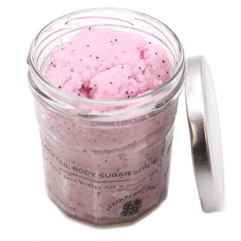 Fragranced Sugar Body Scrub - Strawberry Rum 300g