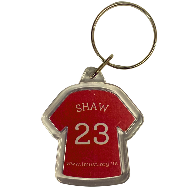 Luke Shaw Player Keyring