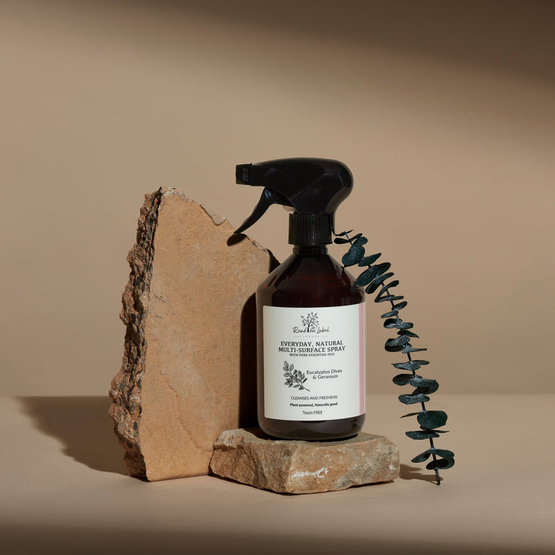 Natural Multi-Surface Spray – Eucalyptus & Geranium - 500ML