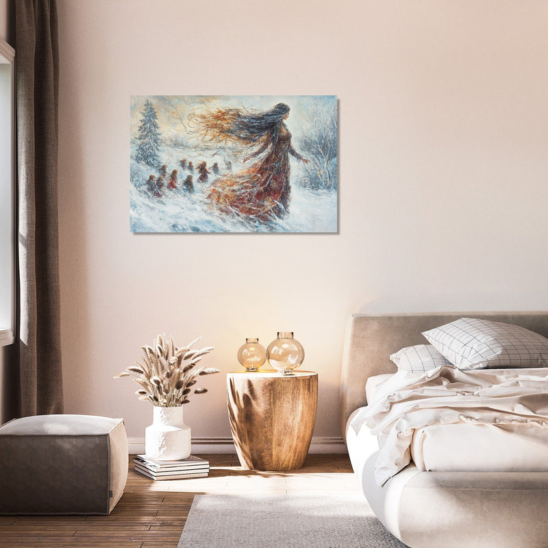 Nordic Mother Goddess Canvas