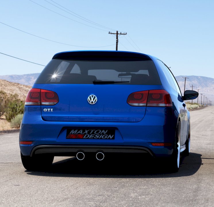 Maxton Design - REAR VALANCE VW GOLF V R32 LOOK FOR VW GOLF VI GTI