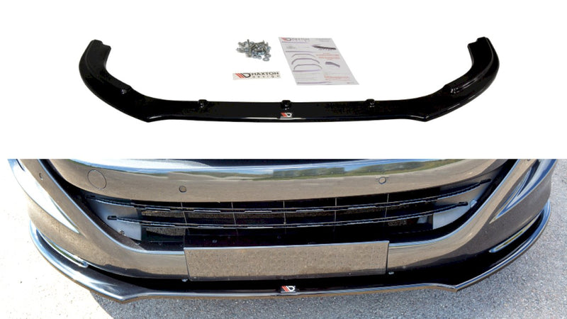 Maxton Design - FRONT SPLITTER V.2 PEUGEOT RCZ (2010-12)