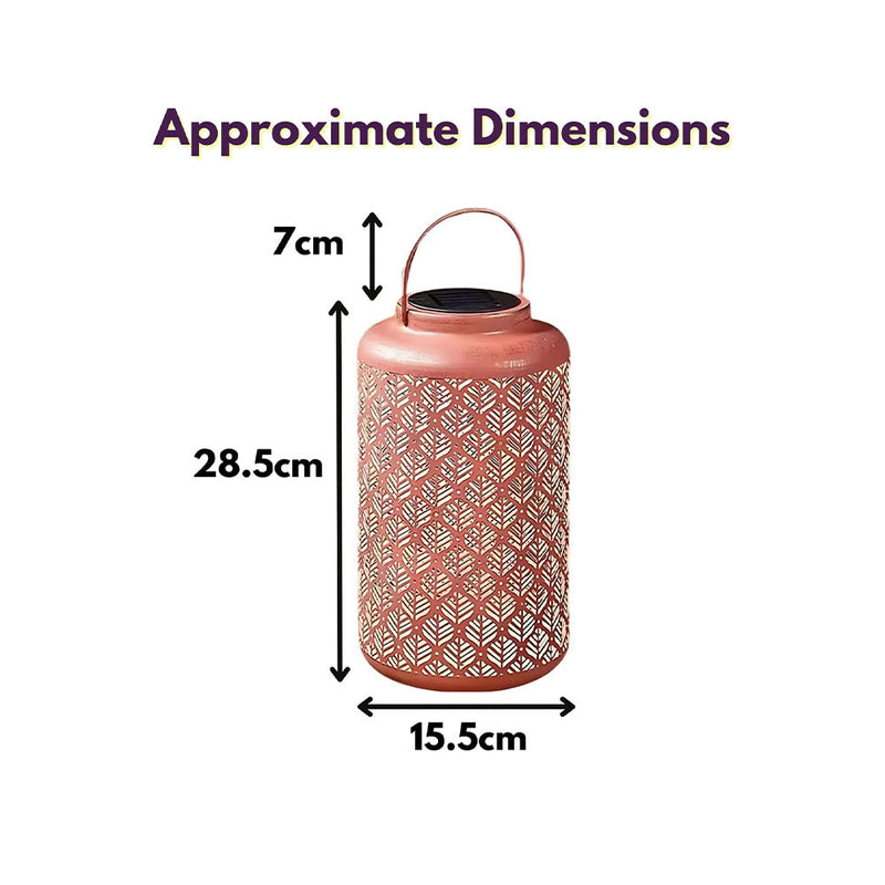 Turkish Style Solar Lantern with Warm White LEDs
