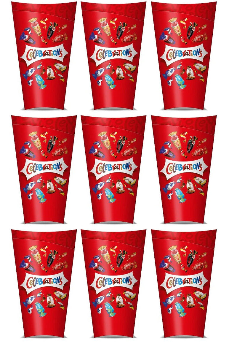 9 x Celebrations Chocolate Flip Slection Box - 300GM