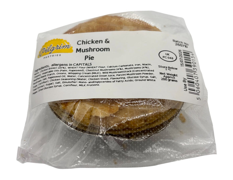 Chicken and Mushroom Pie