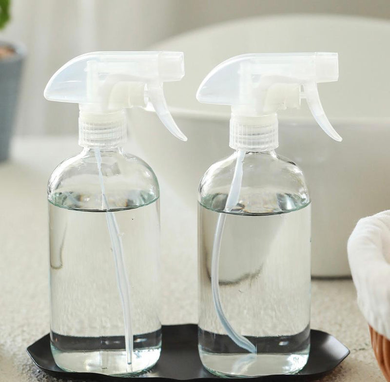 Clear Glass Spray Bottle - 500ml
