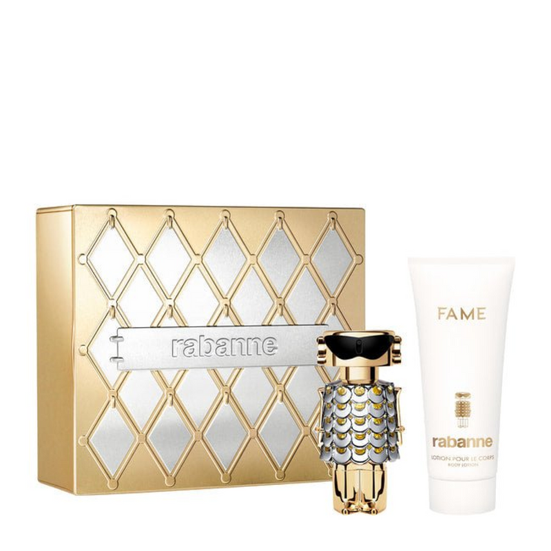 Paco Rabanne Fame Gift Set (Eau De Parfum 50ml  Body Lotion 100ml)
