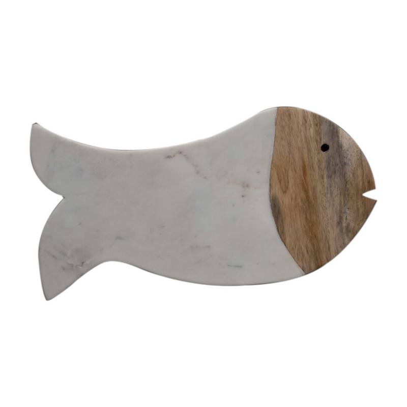 Artisan Furniture Kitchen Accessories - Marble Fish Chopping Board