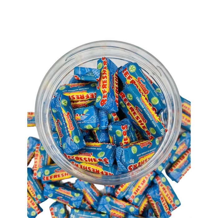 Simway Sweets Jar 775g - Swizzels Refreshers - Individually Wrapped Sweets - Approximately 66 Pieces