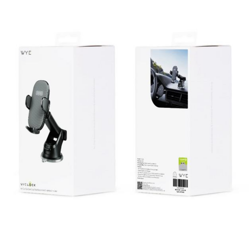 WYELOCK In-Car Suction Cup Dashboard & Windshield Holder