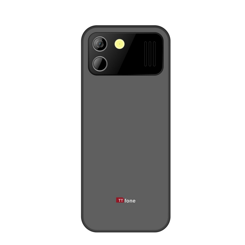 TTfone TT280  Simple 4G Dual SIM Bar Phone with Android, 2.8" Touchscreen, Keypad, 2MP Camera, USB-C - Easy to Use Unlocked Mobile (with USB Cable and Vodafone Sim Card)